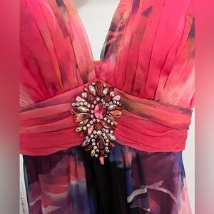 Floral Prom or Special Occasion dress